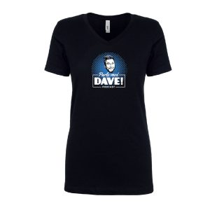 T-Shirt Femme - Parle Moé Dave Podcast - noir